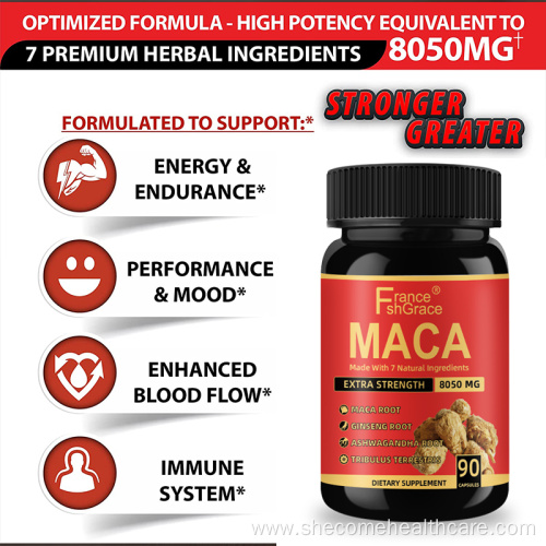 Maca ginseng Improve Endurance organic maca supplements